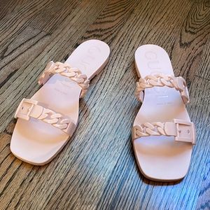 Gucci rubber slide sandals